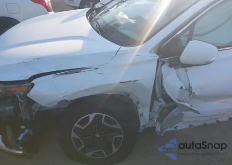 2022 Hyundai Santa Fe Hybrid Blue from USA, damaged, VIN KM8S2DA18NU049072